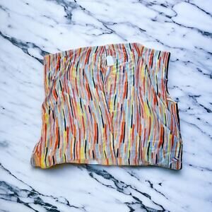 2Chic One Size Multicolor Sleeveless Open Cardigan